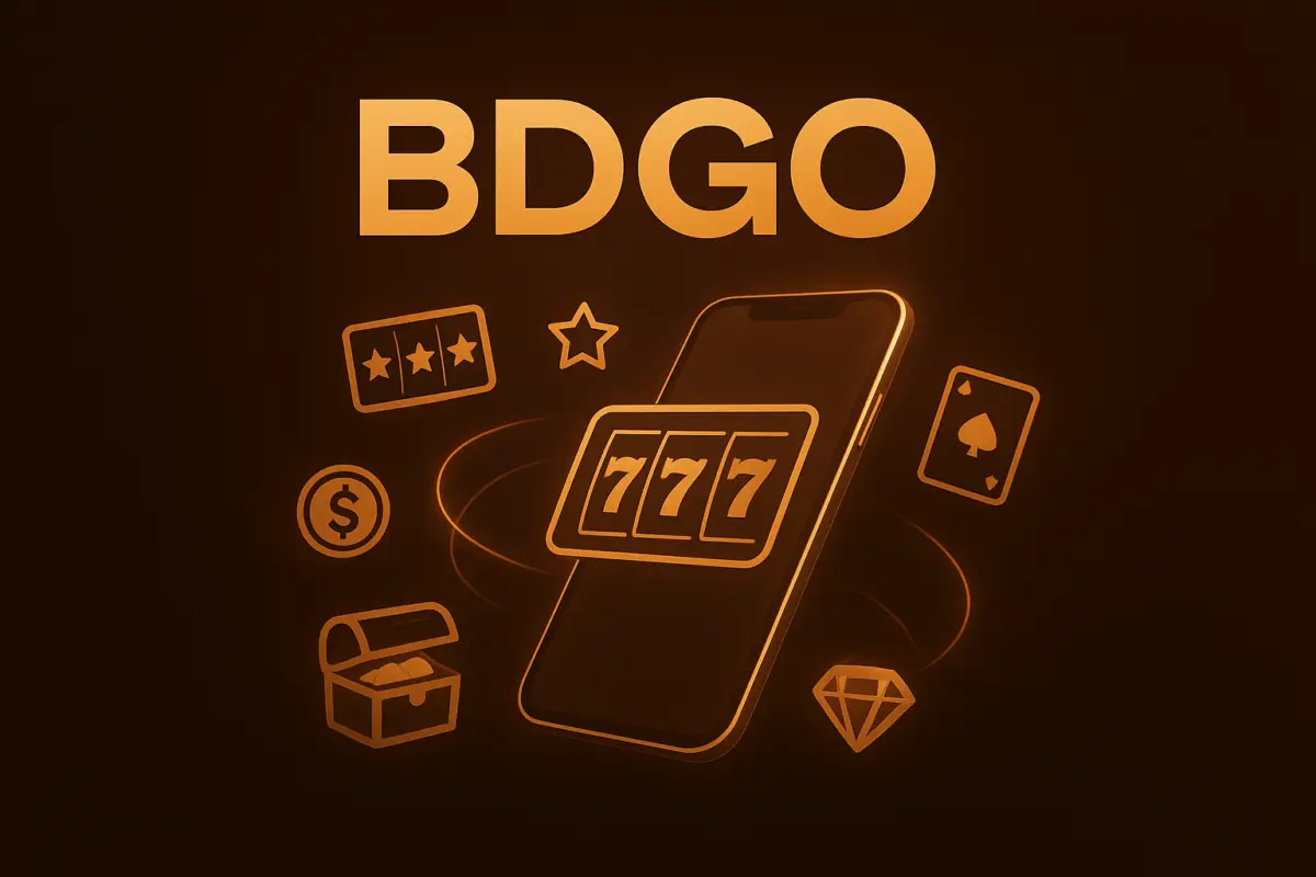 BDGO (BD BDGO Games) slots স্লট রিল, কার্ড ও চিপসহ মোবাইল স্ক্রিনের ছবি